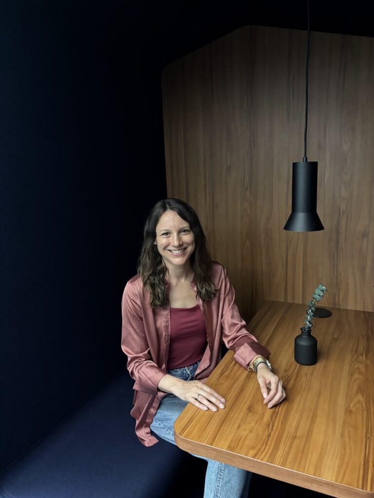 Beratungssituation mit Solenne Peltier, Familiencoach